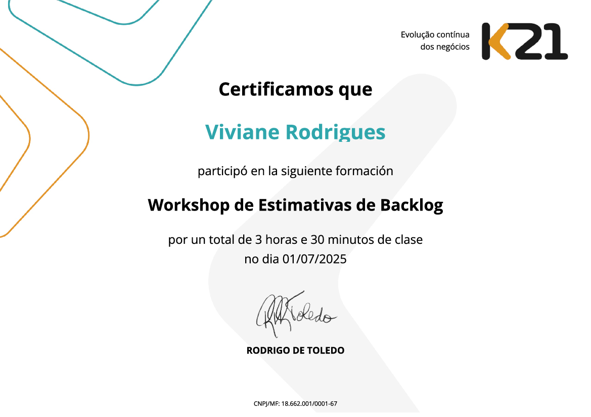 Certificado K21